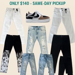 7-Piece Streetwear + Basics Bundle – $140 OBO – Grab Today