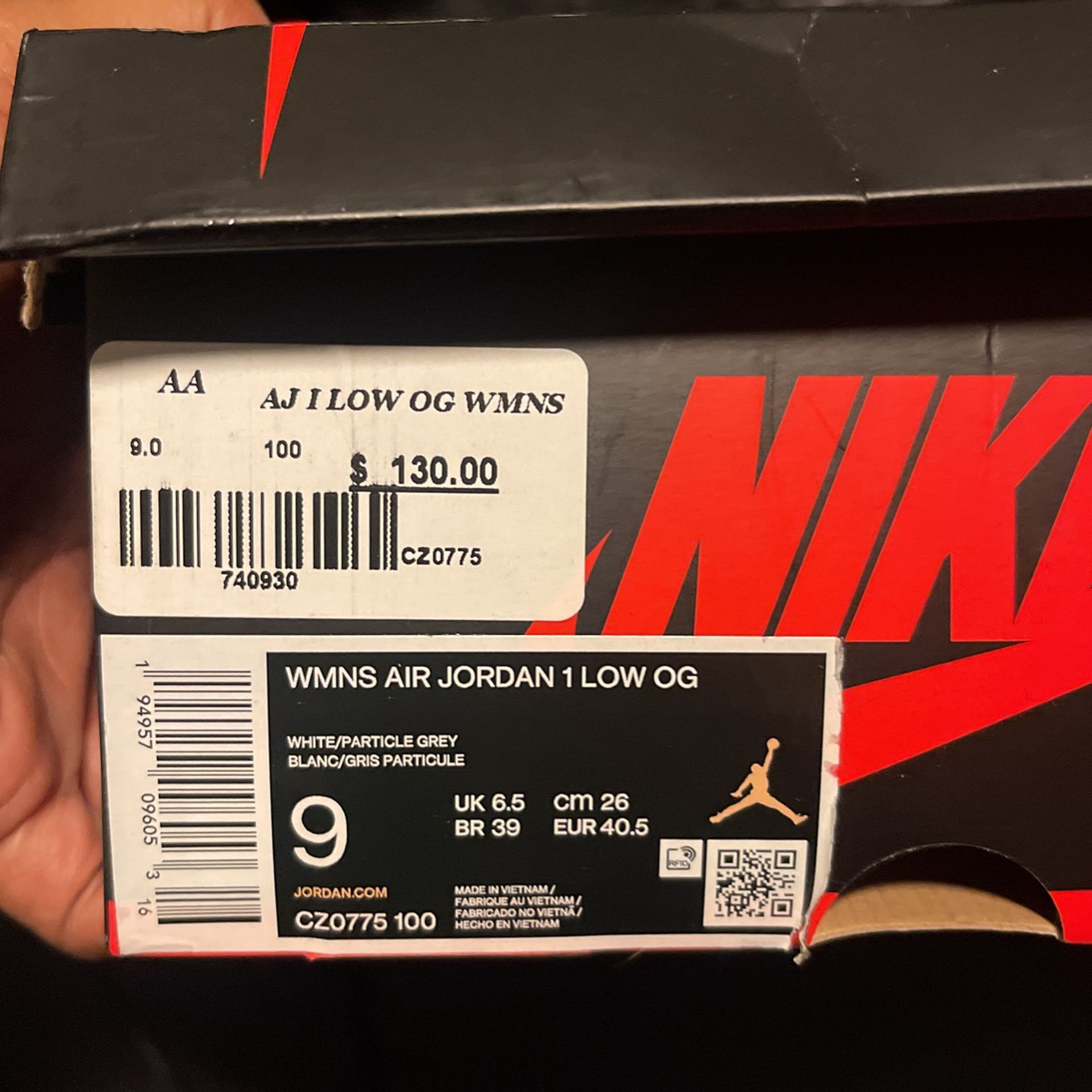 Women Sz 9 Retro 1 Low