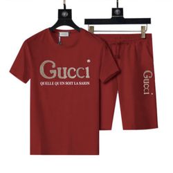 Men Gucci Shirt And Pants Set