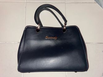 Black Structured Handbag