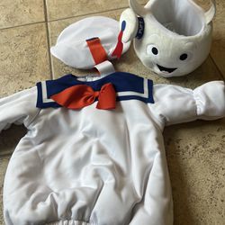 Ghost Busters Belly Stay Puft Mashmallow With Basket