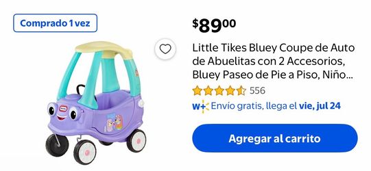 New bluey car