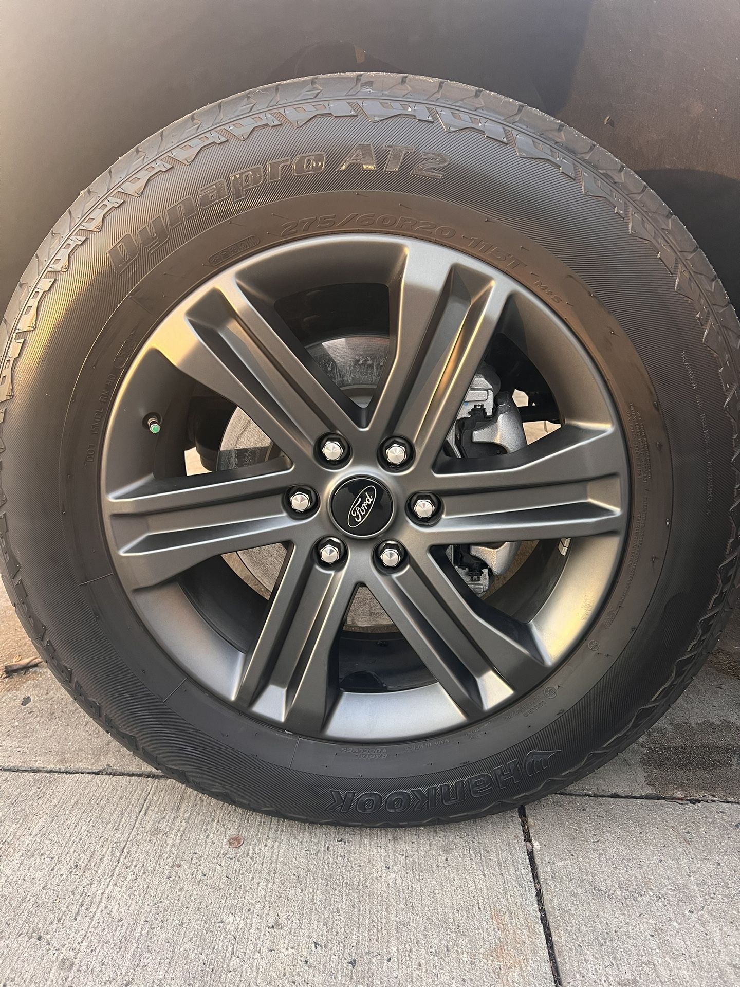 Complete Set Of Ford Tires & Rims (4)