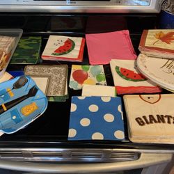 Plates And Napkins 3.00 For All