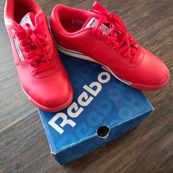 Red Reebok Classic- W 8