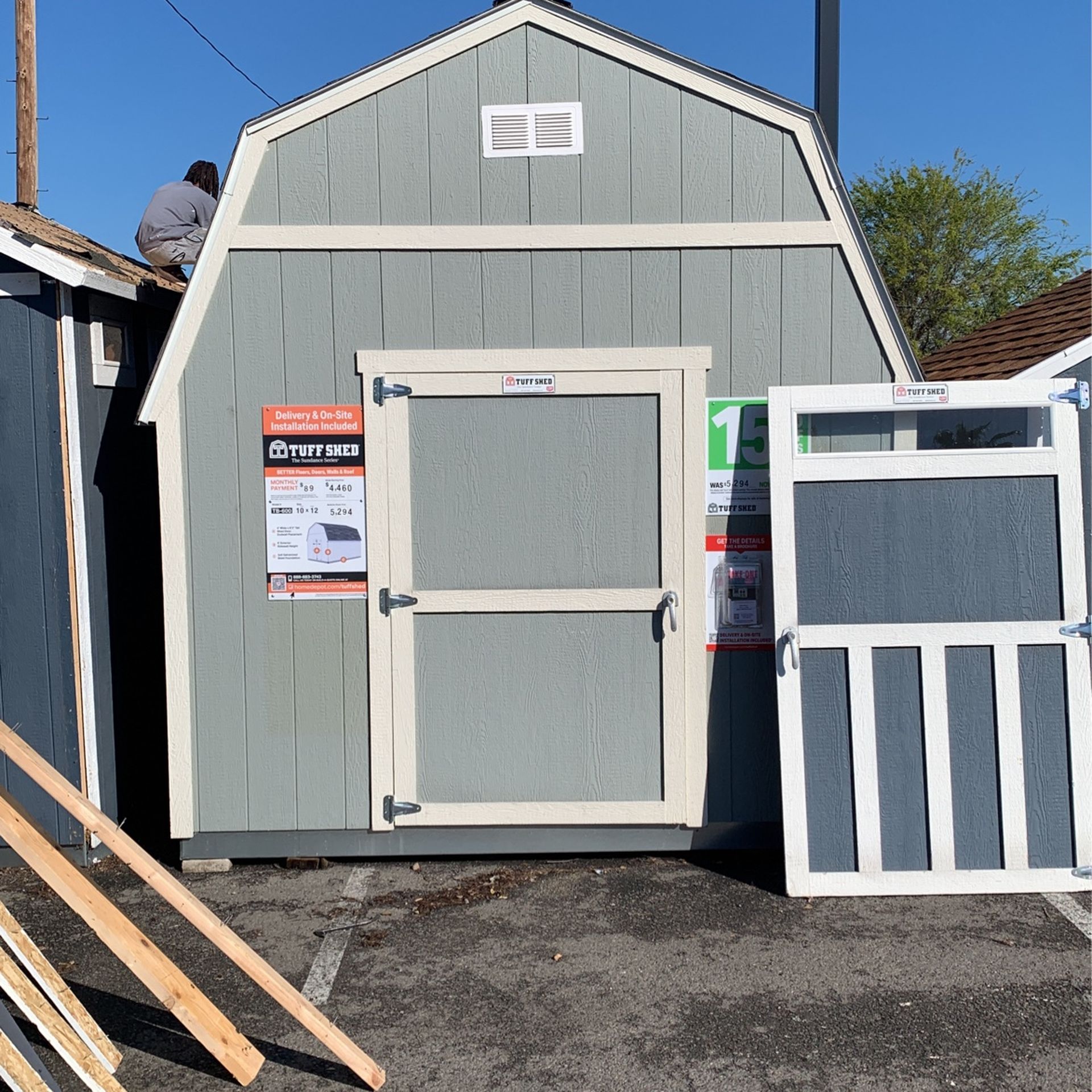 Tuff Shed Sundance TB-600 10x12 Was $5,294 Now $4,500 15% Off Financing Available!