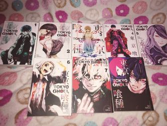Tokyo Ghoul: books 1-8