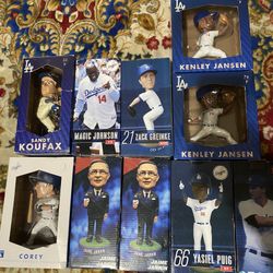 Dodgers Bobble heads