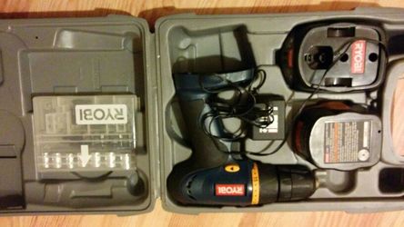 Ryobi drill charger battery tools