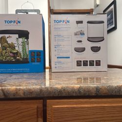 TopFin Fish Tank 3.5 Gallon