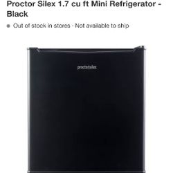 Open Box Room Fridge