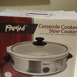 Parini Casserole Cooker Slow Cooker 