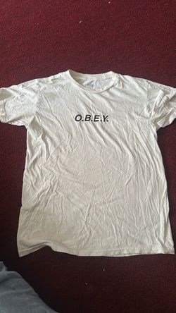 Obey White Graphic T-Shirt