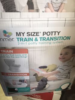 My size potty white