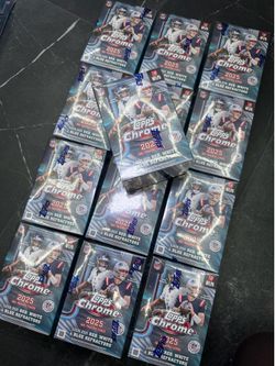 NFL Topps Chrome 2025 Megas Blasters Hangers