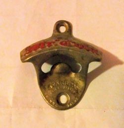 Vintage Starr X Wall Mount Bottle Opener