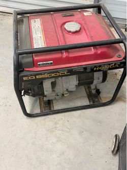 Honda EG6500CL generator