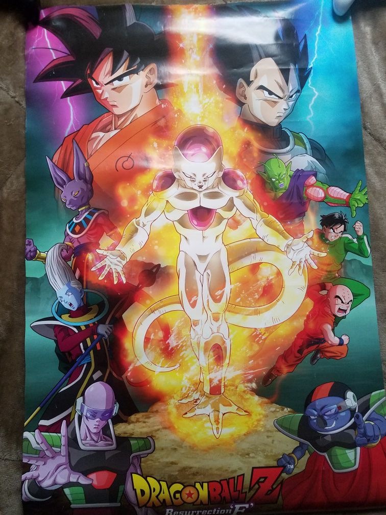 Dragonball Z Resurrection 'F' poster