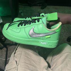 Off White Air Forces Size 8