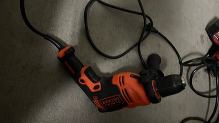Black+Decker Corded Electric Drill
