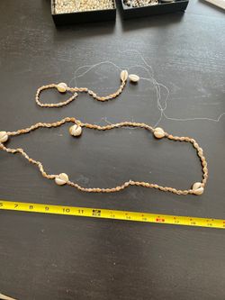 Fresh water sea shell necklace