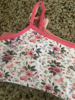 Girls sport bras (set of 4)