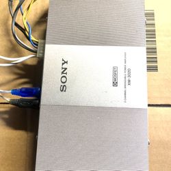 Vintage SONY XM-3020 2 Channel Power Amplifier Amp Japan Made Car Audio