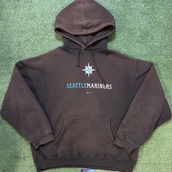 Vintage 1990s Nike Seattle mariners hoodie
