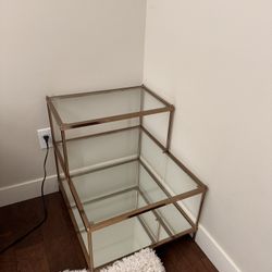 Gosport Glass Top End Table 
