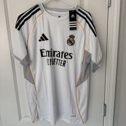 Real Madrid Soccer Jersey Size L