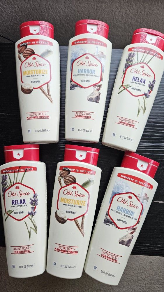 New Old Spice Bodywash For $5 Each