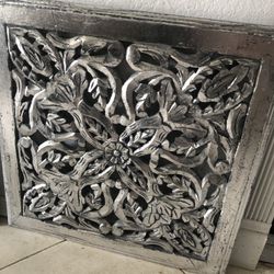 Pair Of Wall Decor Made In India 24x24