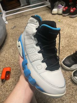 Air Jordan 9 White Blue Black Sneaker