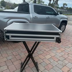 DJ CONTROLLER CASE FITS SZ SZ2 RANE4 WITH WHEELS AND LAPTOP TRAY