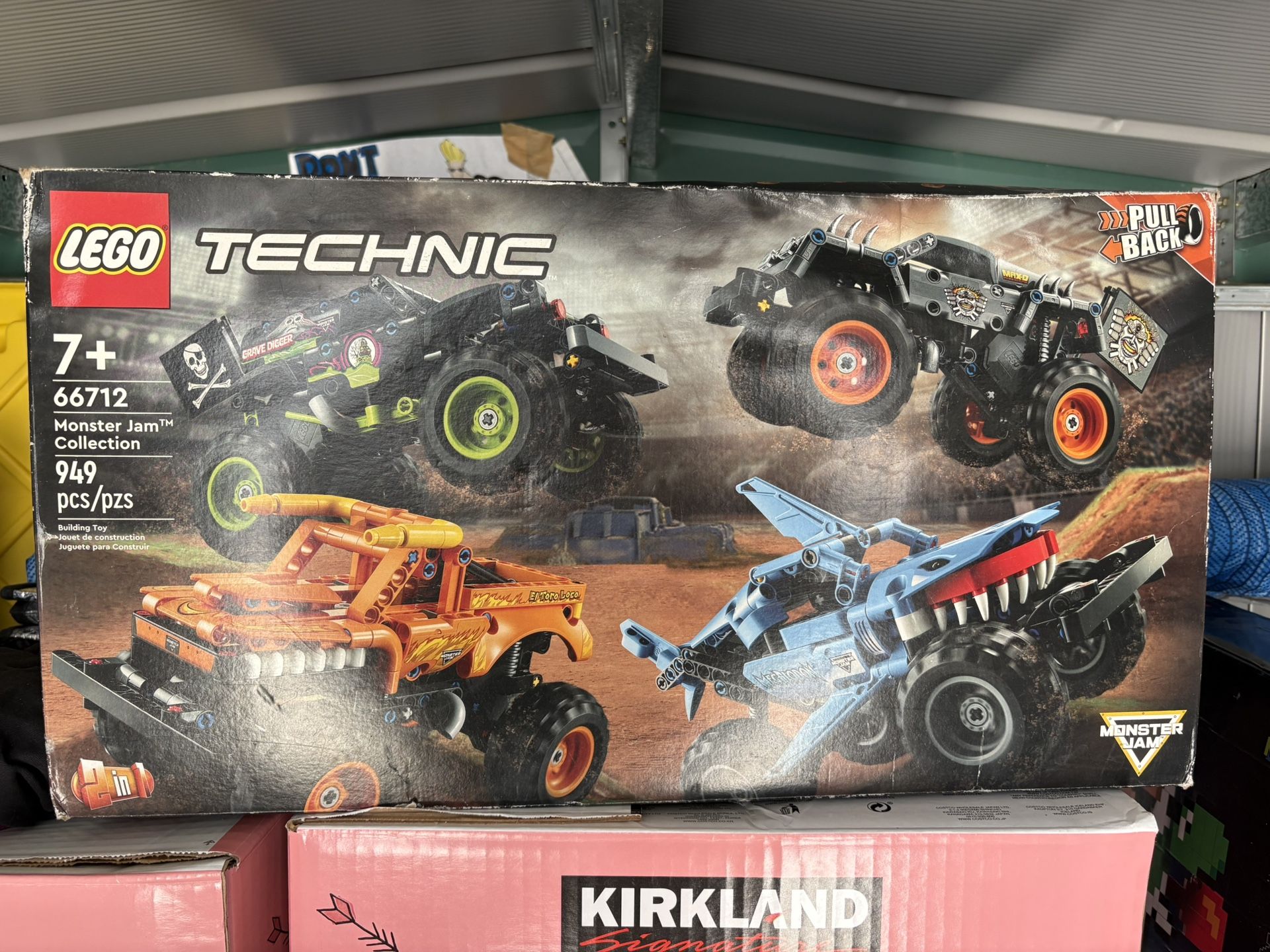 Monster Jam Lego Set