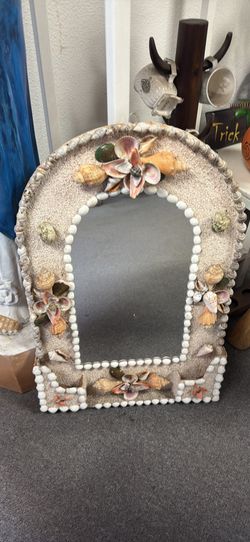 Seashell Mirror 25 h x 16 w