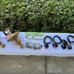 2 New Brass Sprinkler Valves & Parts