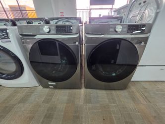 Samsung Front Load Washer and Dryer Set