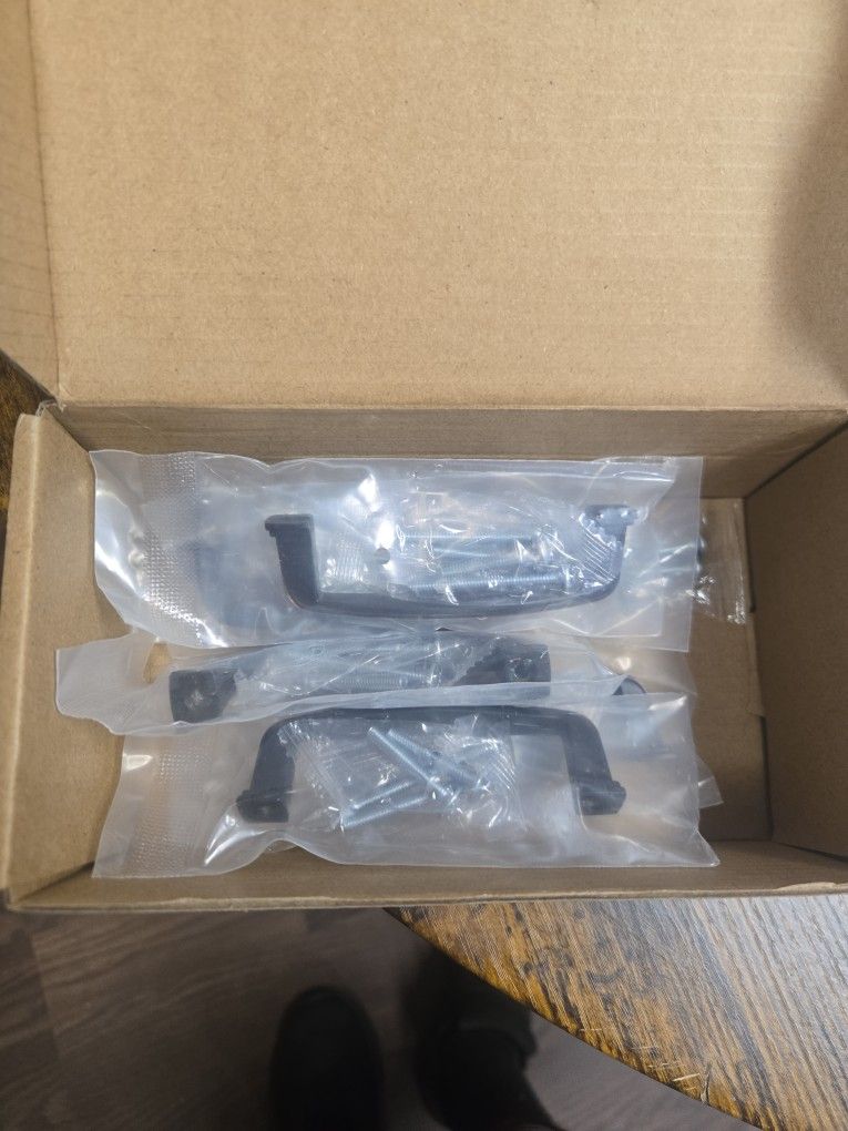 Cabinet Handle 6 Items New Brown