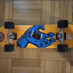 Santa Cruz Skate Board 7.75 Huge Wheels 