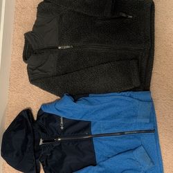 Size 7-8 Boys Sweatshirt and Fleece