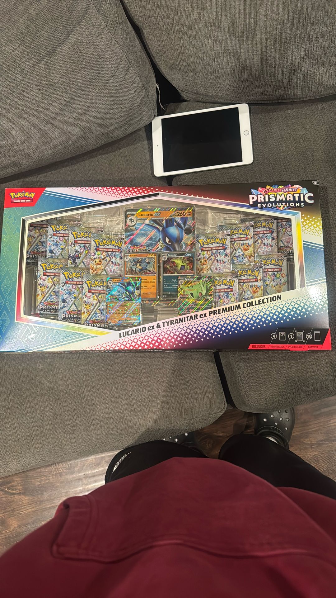 Prismatic Evolution Lucario Premium Collection Sam’s Club