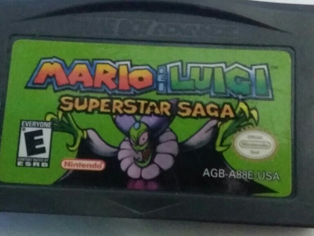 Mario & Luigi Superstar Saga Game Boy Advance Game