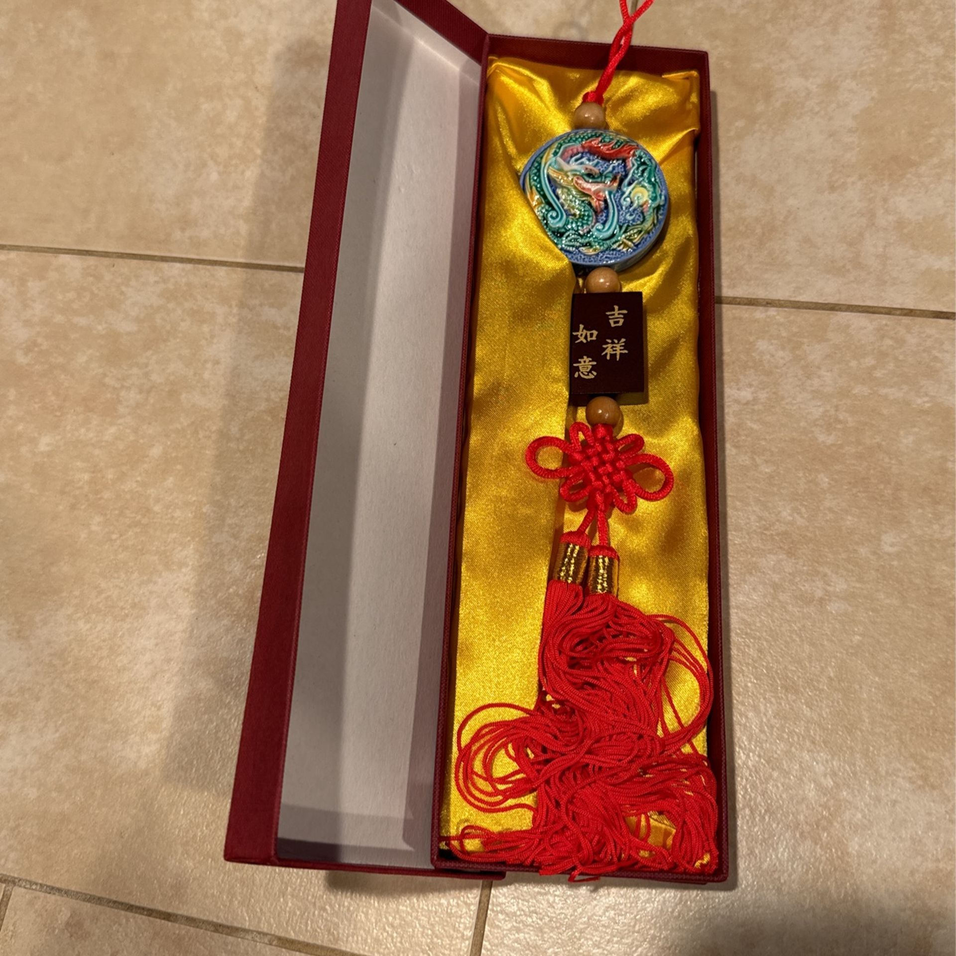 Tang Colorful Figurine/ Chiro-Tzu Tassle 