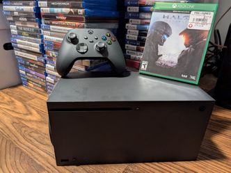 Xbox Series X - with controller and a game!