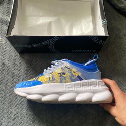 Versace multi-colored shoes men size (12)