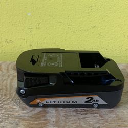 Ridgid 18v - 2ah Battery (NEW)