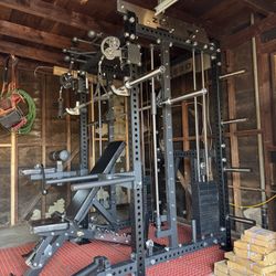 ‼️✅FREE DELIVERY/INSTALL 🚚🛠️ ULTIMATE Smith Machine 400🔥