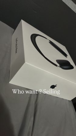 Apple headphone max, black
