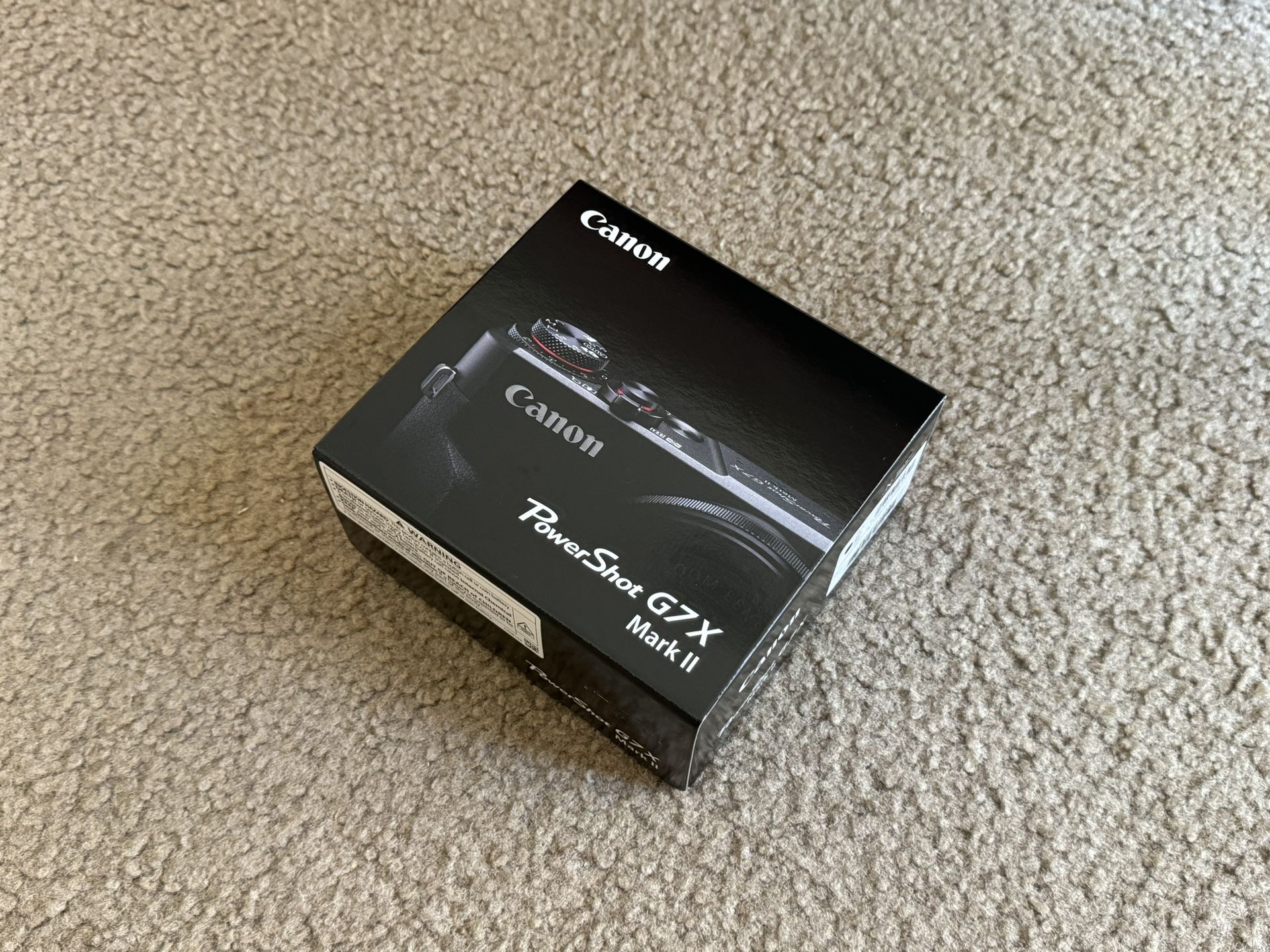 Canon PowerShot G7 X Mark II Camera Brand New